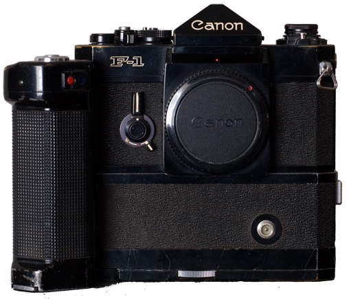 Canon F-1 with Motor Drive MF