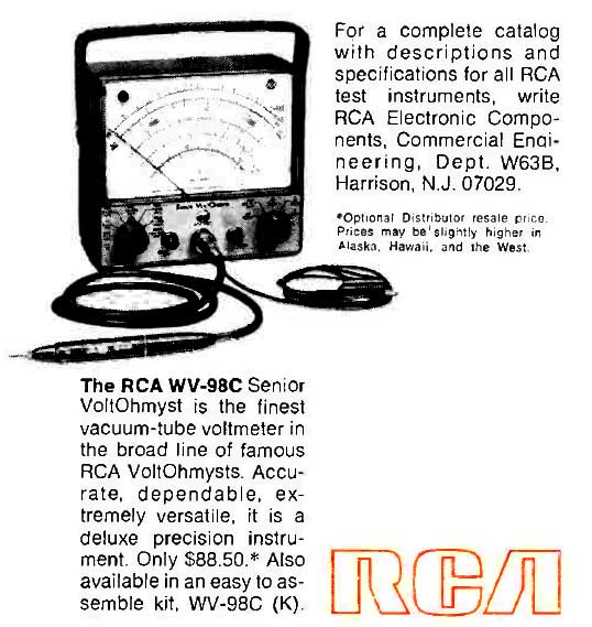 RCA Senior VoltOhmyst