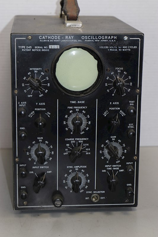 Dumont Type 245 Oscillograph (Oscilloscope)