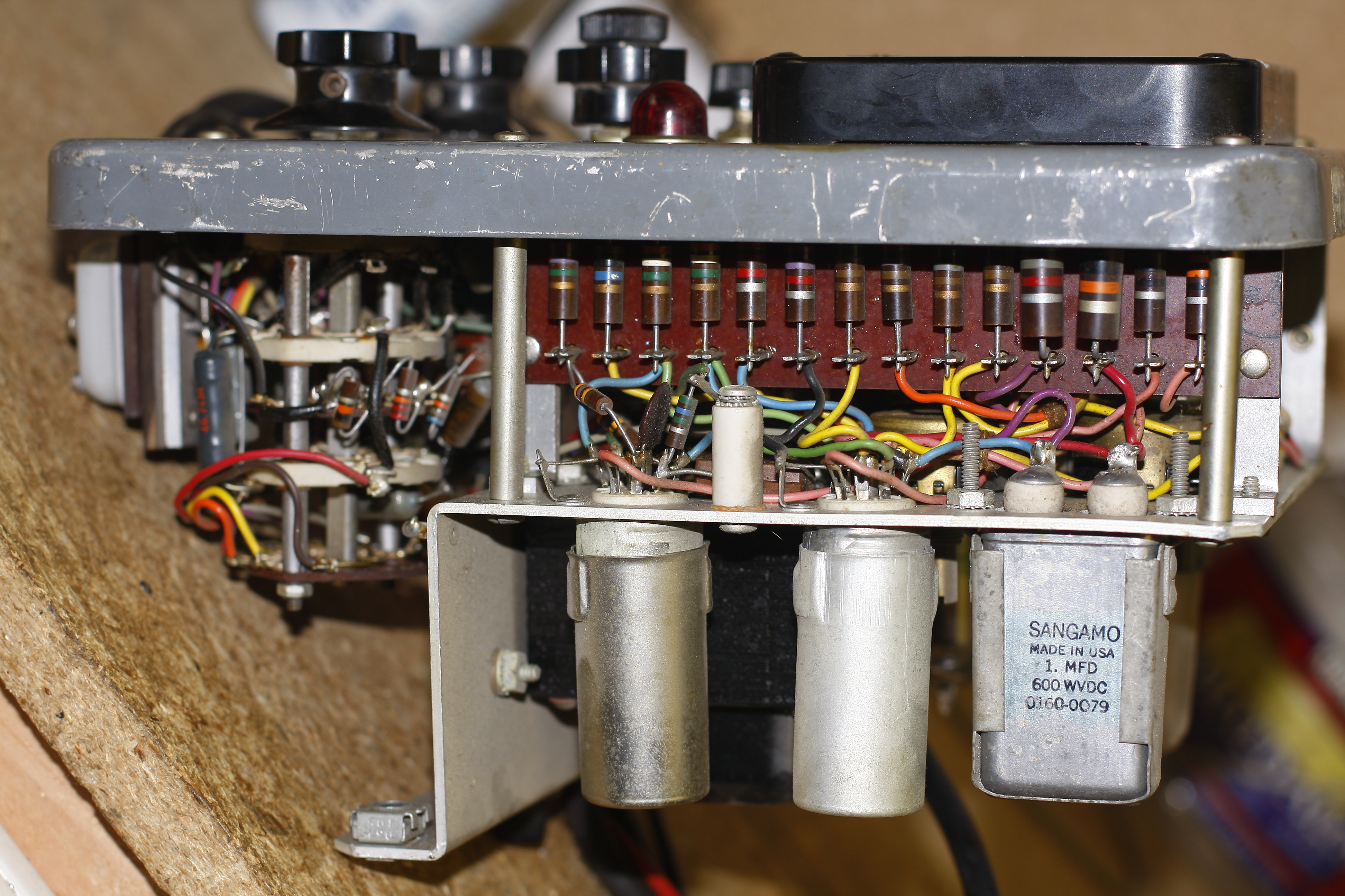 HP410b - resistor bank and tubes