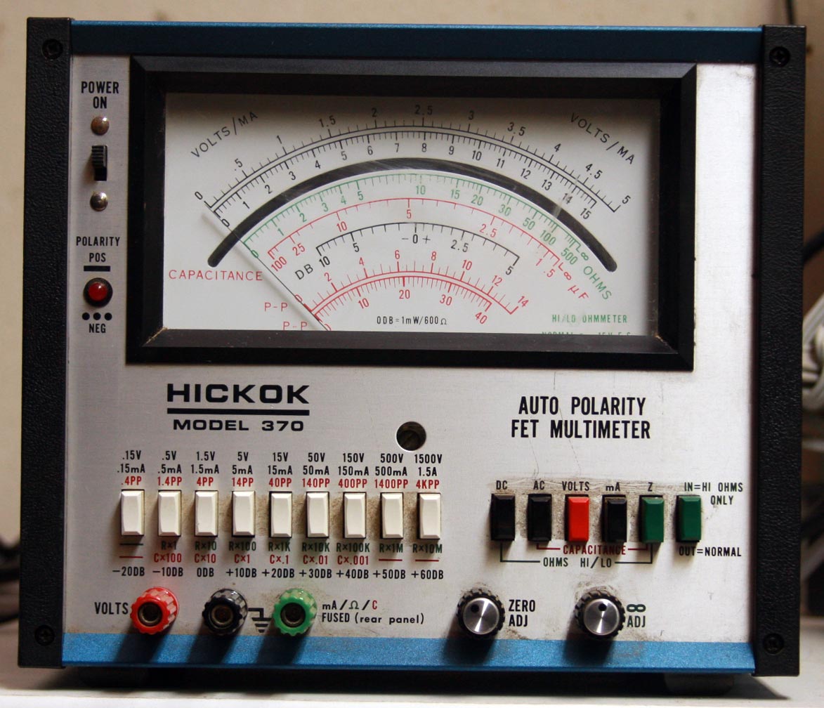 Hickok 370 FET multimeter