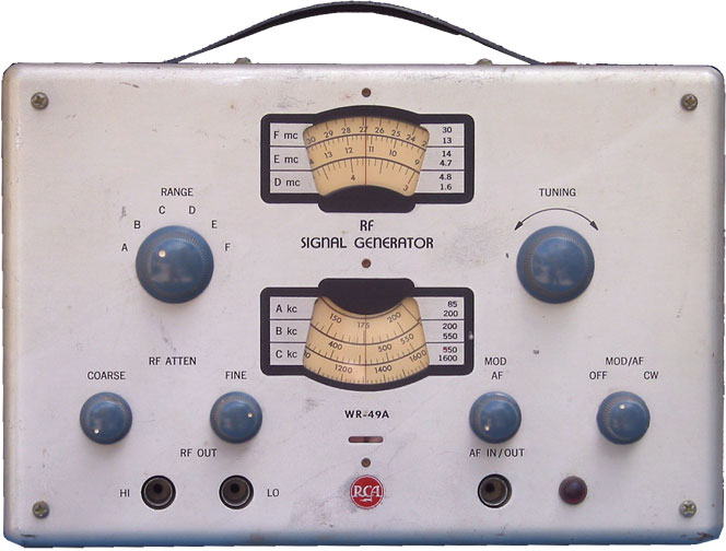 RCA WR-49A signal generator