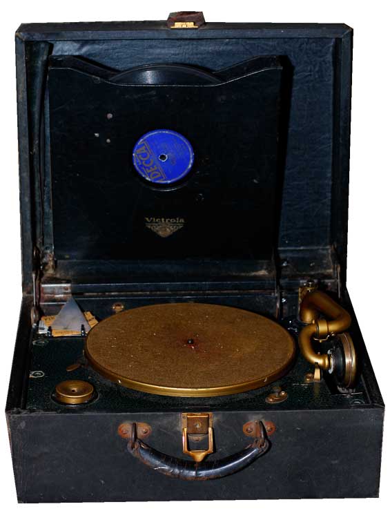 Columbia portable phonograph