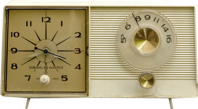 GE C403-A clock radio